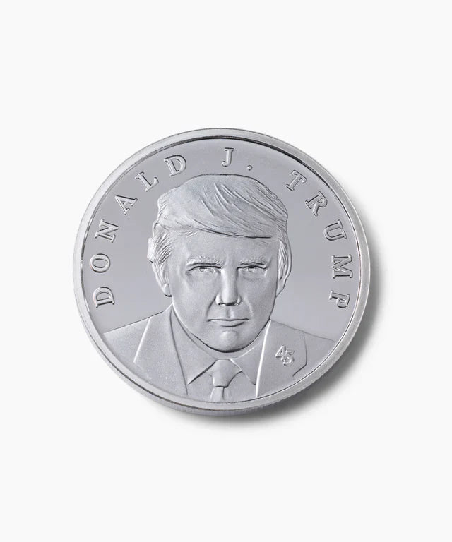 President Trump First Edition Silver Medallion (Certified)