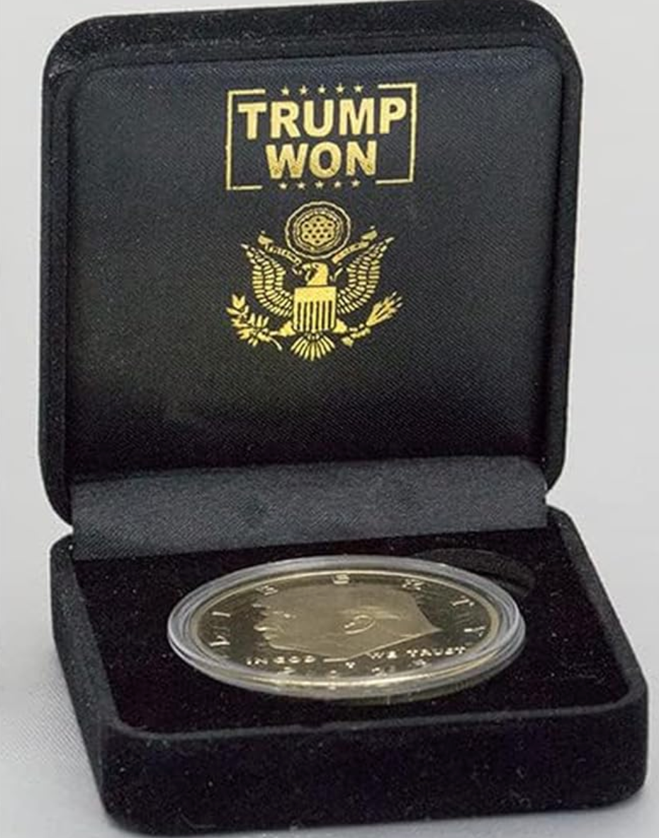 President Trump First Edition GOLD Medallion